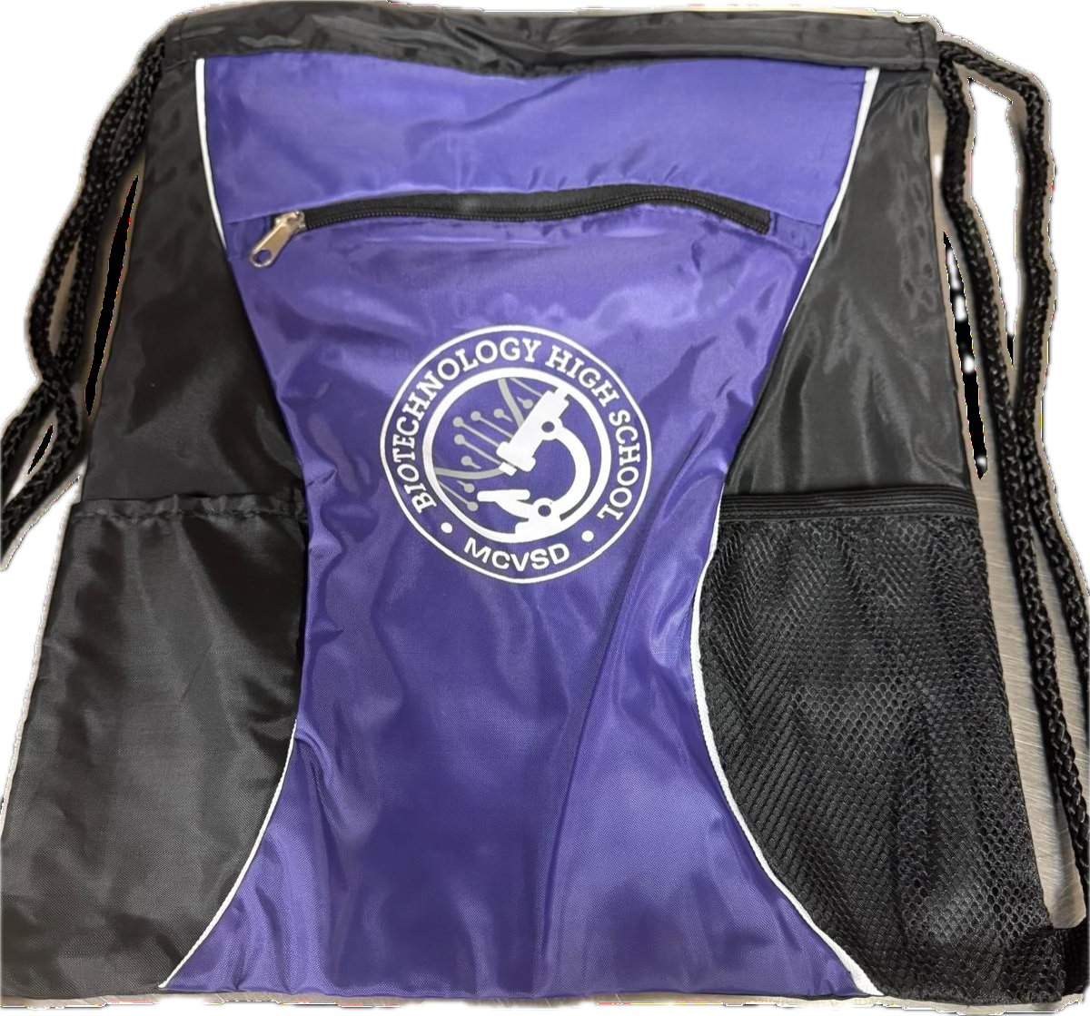 Cinch Sack with New Logo