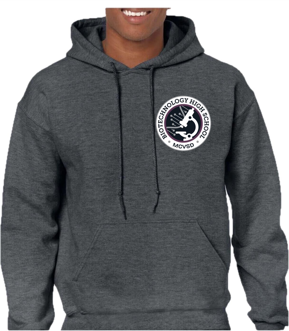 Hoodie Sweatshirt with New Logo (Front &amp; Back) - Latest Edition