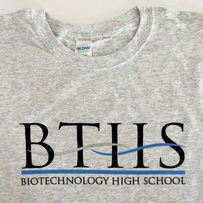Soft-touch Short Sleeve T-Shirt with Retro Logo (Grey)--Latest edition