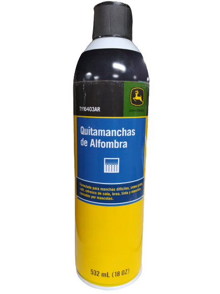 Detergente. Quitamanchas de alfombras