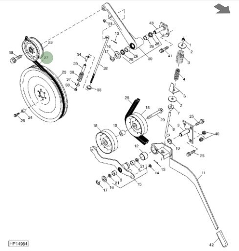 Juego de correas acelerador de alimentación