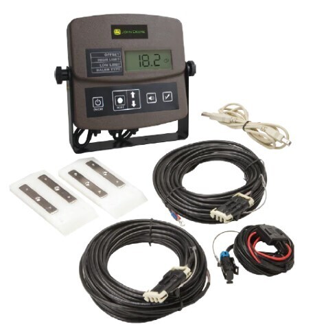 Medidor de humedad de heno (montado)