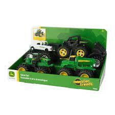 Todo Terreno - Monster Trucks John Deere Pack De 4