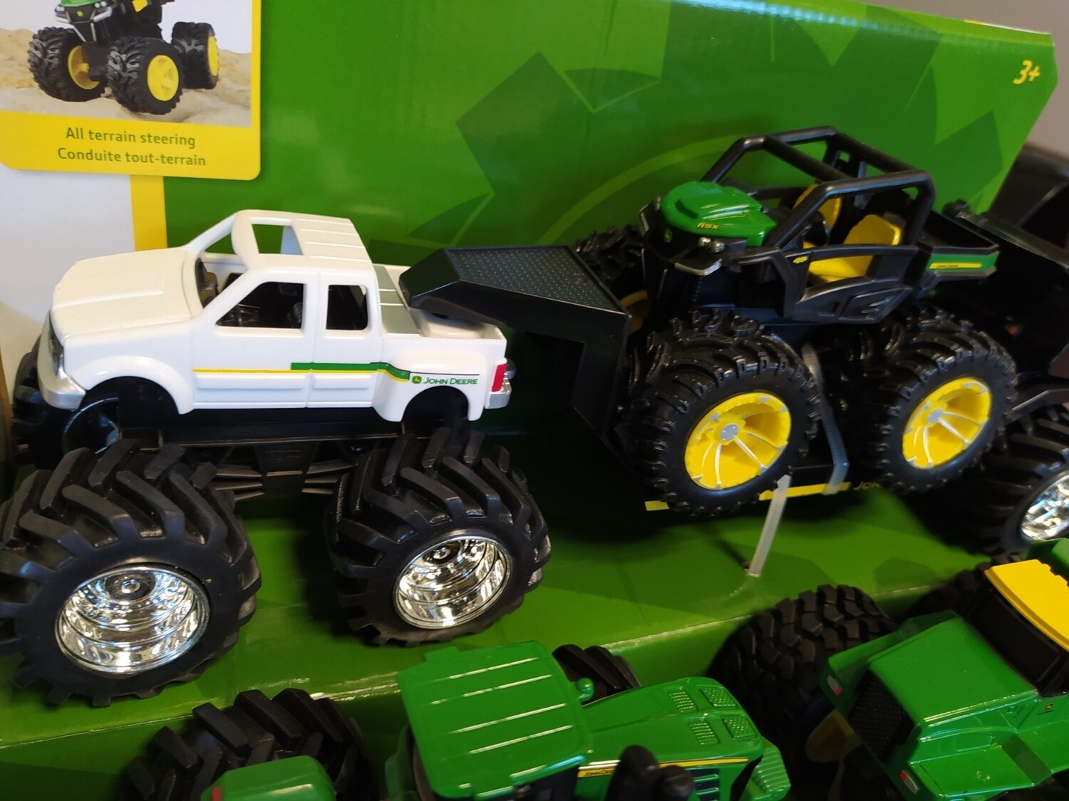 Todo Terreno - Monster Trucks John Deere Pack De 4