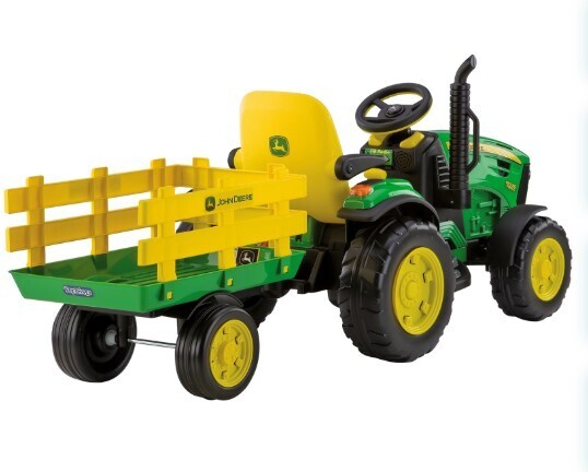 Tractor con Trailer a baterÃ­a