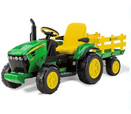 Tractor con Trailer a baterÃ­a