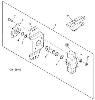 Sensor, potenciometro de contacto