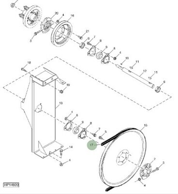 Correa trapezoidal