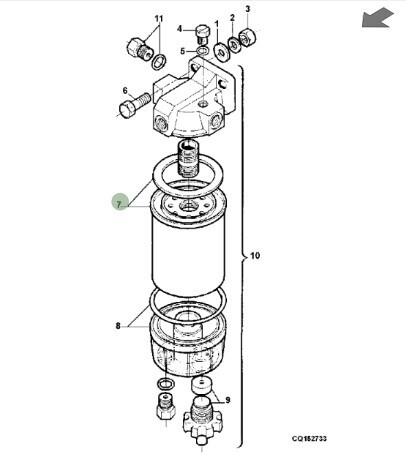 Filtro de combustible