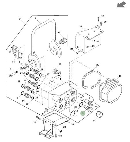 Válvula de acoplador múltiple