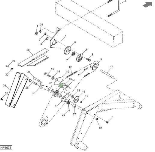 Engranaje 18 dientes