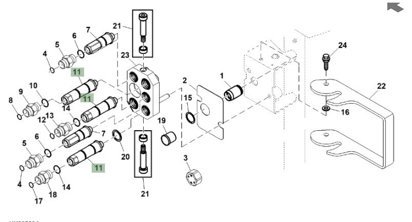 Juego de retenes 1/2"