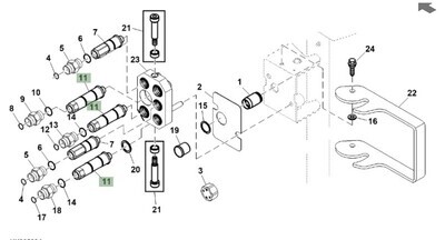 Juego de retenes 1/2"
