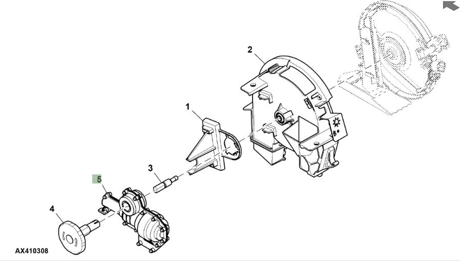 Caja de engranajes de embrague