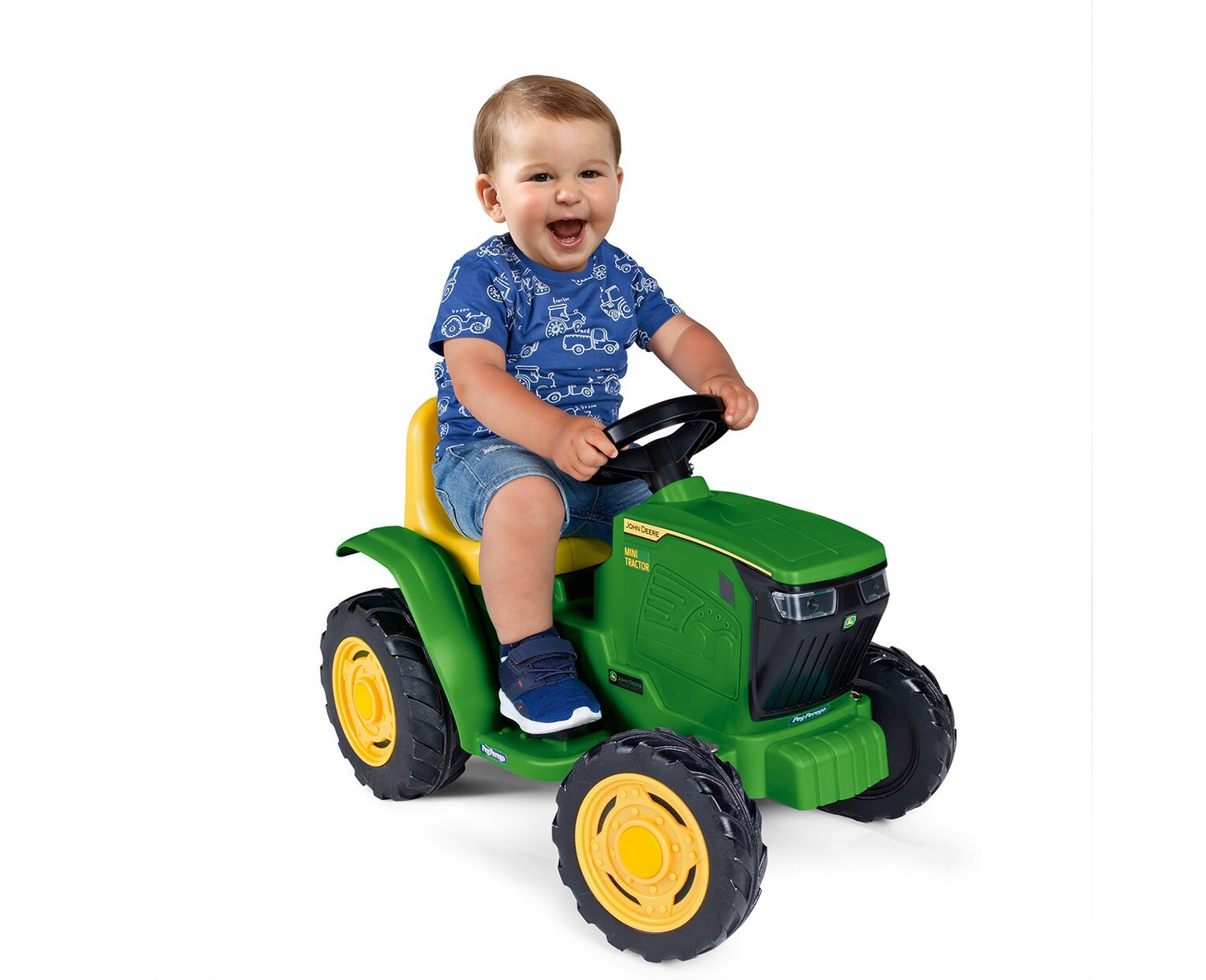 Mini tractor John Deere a baterÃ­a 6V