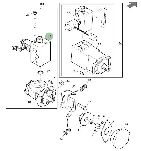 Válvula presión hidráulica