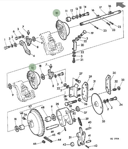 Engranaje intermitente