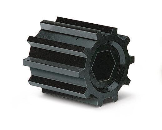 Rodillo dosificador negro