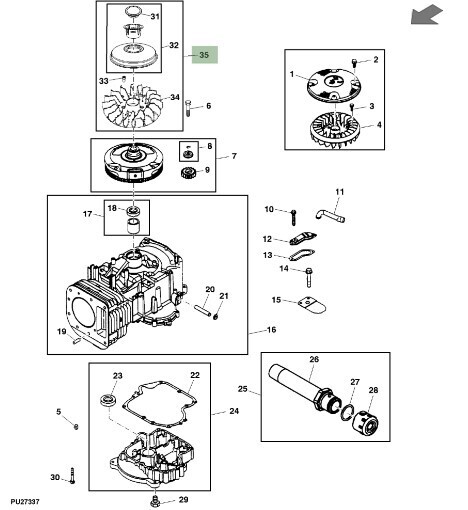 Kit de volante - Ventilador