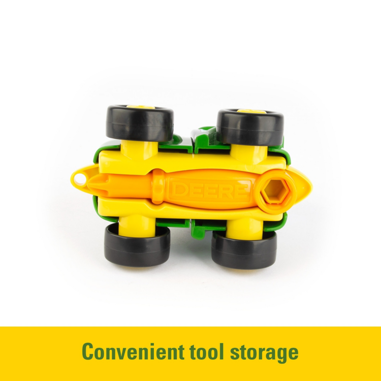 Pulverizador John Deere Build-a-Buddy - Juguete para desmontar.
