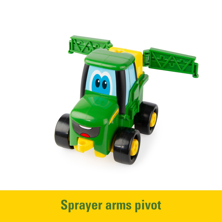 Pulverizador John Deere Build-a-Buddy - Juguete para desmontar.