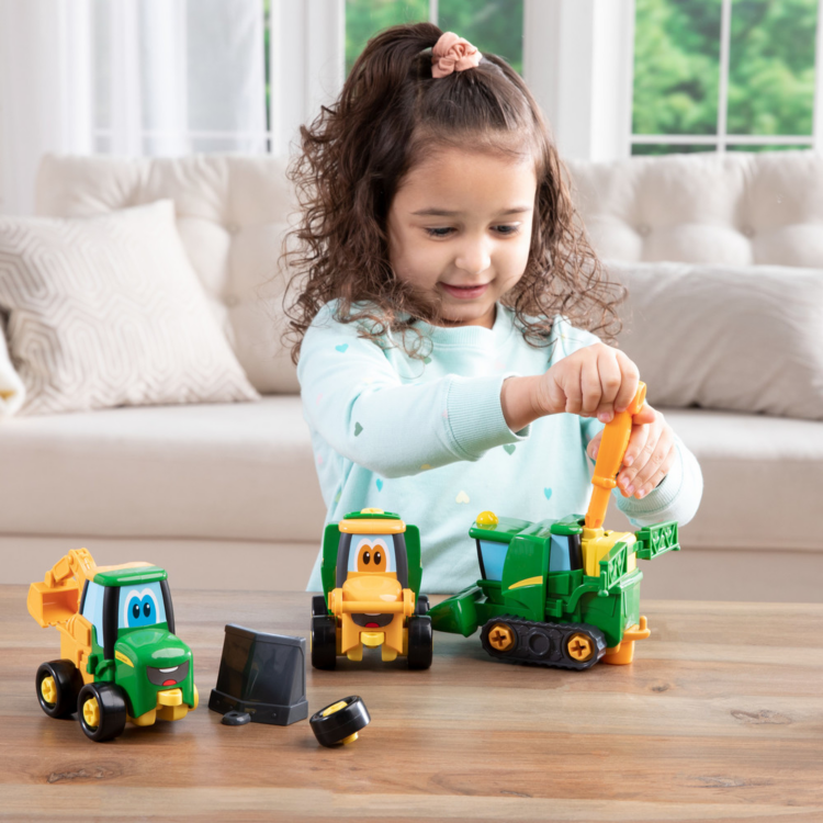 Pulverizador John Deere Build-a-Buddy - Juguete para desmontar.
