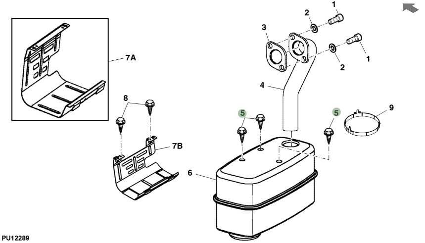 Tornillo x 5 unidades M8 X 20