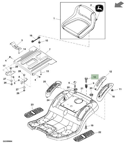 Tornillo x 5 unidades M8 X 20
