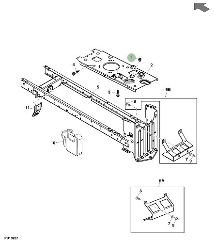 Buje de eje de dirección