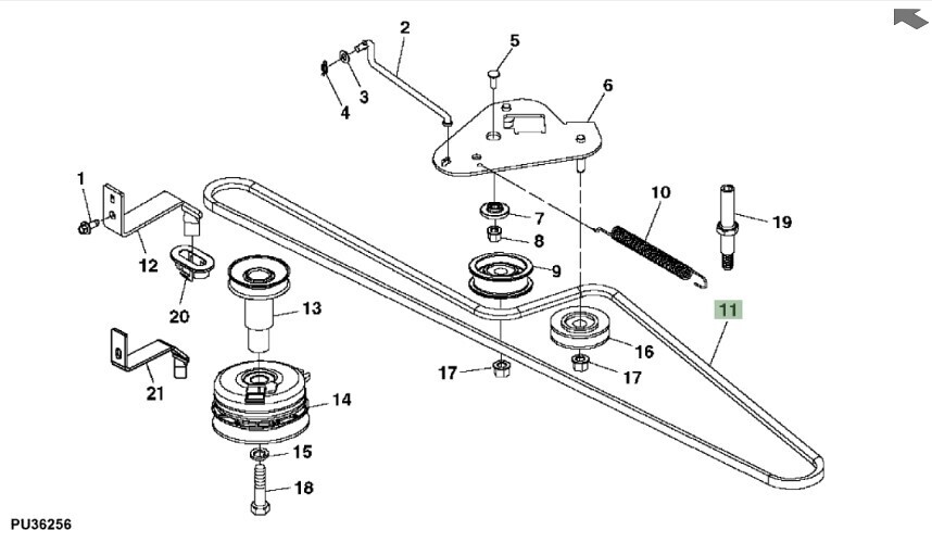 Correa de transmisión