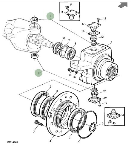 Ruleman tren delantero