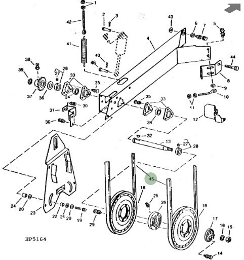 Juego de correas sistema de descarga