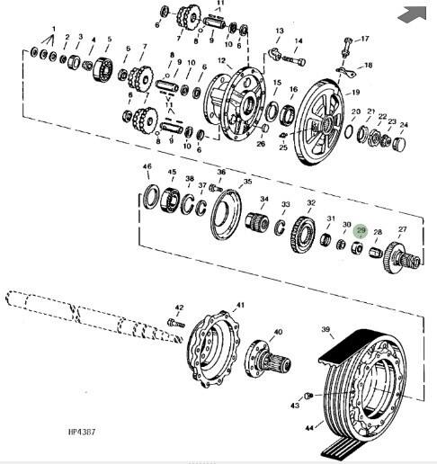 Pista exterior de rodamiento
