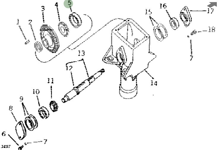 Pista exterior de rodamiento
