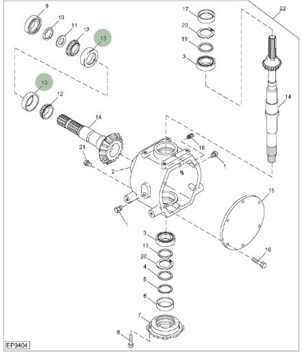 Pista exterior de rodamiento