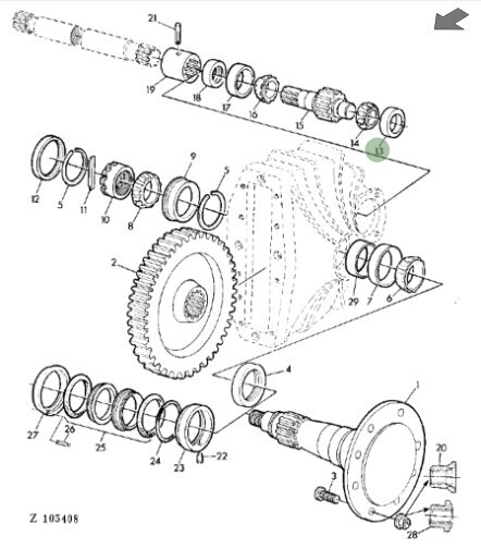 Pista exterior de rodamiento