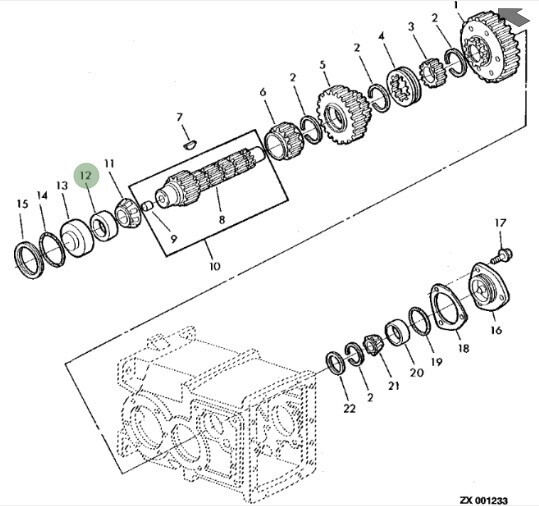 Pista exterior de rodamiento