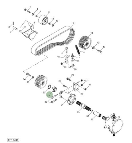 Rodamiento con excéntrico