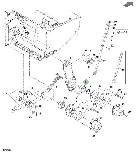 Rodamiento con excéntrico