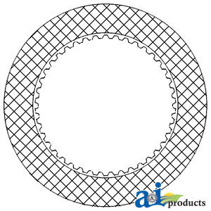 Disco con dentado interior Embrague de PTO trasera