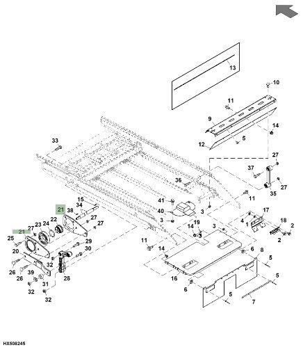 Caja de rodamiento embutida