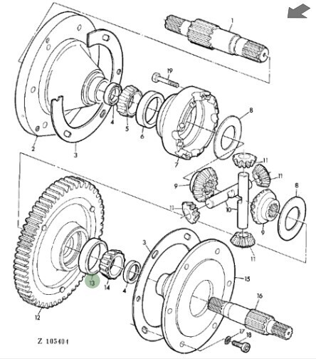 Pista exterior de rodamiento