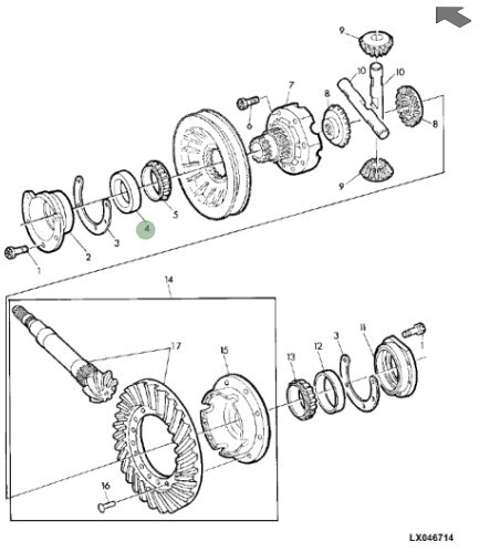 Pista exterior de rodamiento