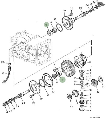 Pista exterior de rodamiento