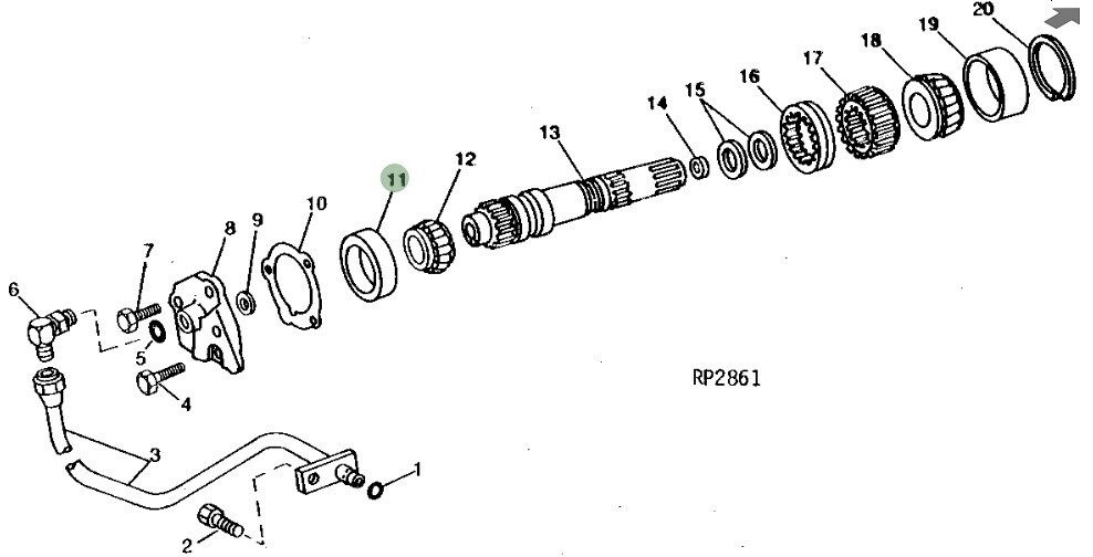 Pista exterior de rodamiento