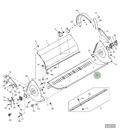 Piso caja del picador de paja
