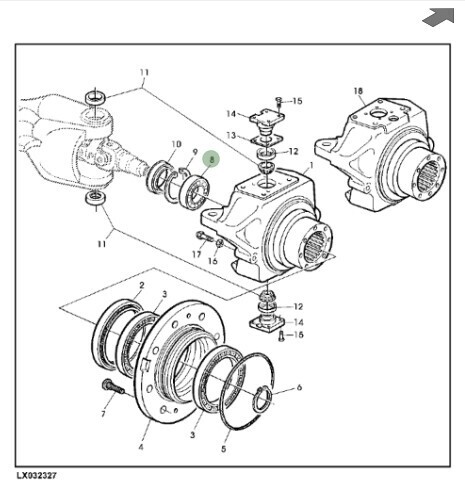 Ruleman eje de tracción delantera