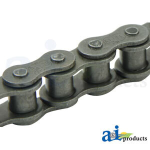 Cadena de rodillos, transmisión de enfardadora