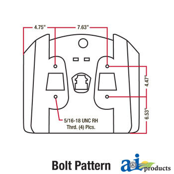 Asiento, tractor de jardín, respaldo alto