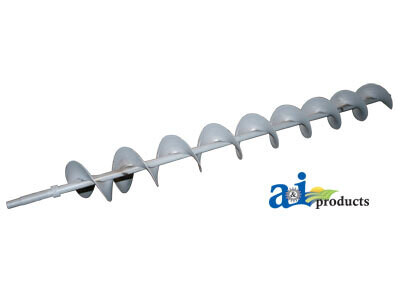 Sinfín inferior de grano limpio